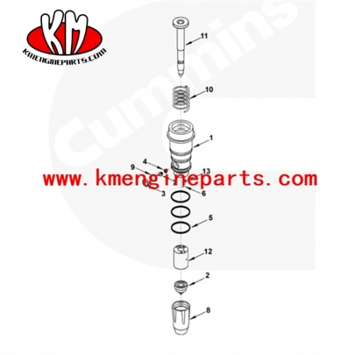 CCEC NTA855 VTA28 Engine Compression Spring 166009