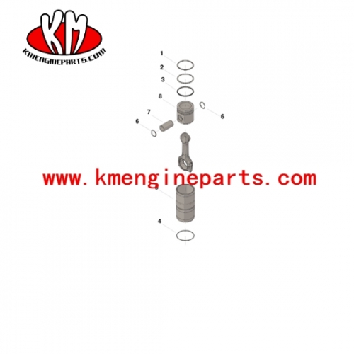 L10 Piston 3803963 3893751 engine parts