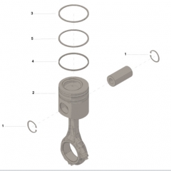 3922687 3802630 3922731 gas engine parts qsb3.3 piston