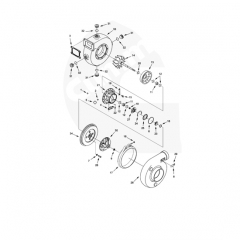 3596959 KTA19 engine turbocharger for generator