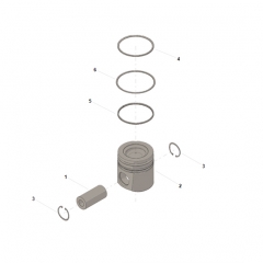QST30 Piston Kit 3800363 3093032 3092113 3093031 Generator engine parts