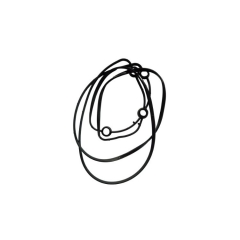 KTA50 Aftercooler Core Seal 3627382 engine parts for Marine